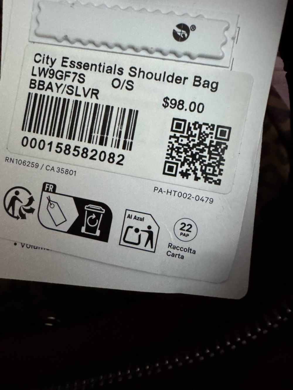 Lululemon City Essentials Shoulder Bag 4L NWT - Picture 9 of 9
